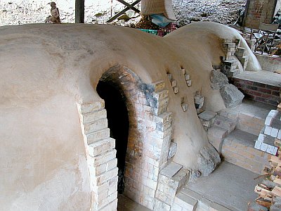 Graeme Wilkie's kiln